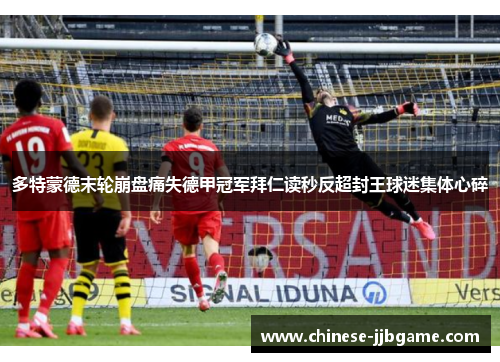 多特蒙德末轮崩盘痛失德甲冠军拜仁读秒反超封王球迷集体心碎 多特蒙德末轮崩盘痛失德甲冠军拜仁读秒反超封王球迷集体心碎
